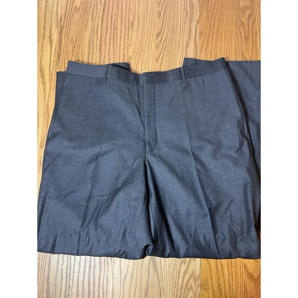 Polo Ralph Lauren Italy 100% Virgin Wool Regent Dress Pants 38R X 29.5 Gray NWT